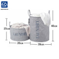wholesale custom 2pcs laundry baskets for kids,eco-friendly laundry bag